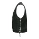 leren vest biker X-treme, zwaar leren uitvoering