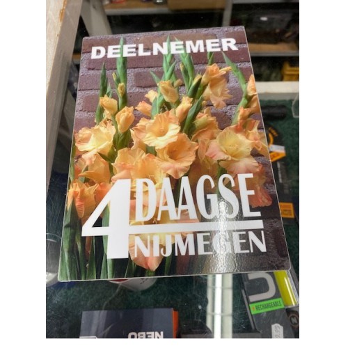 x 4-daagse plakaat deelnemer