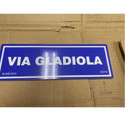 4-daagse via gladiola plaat