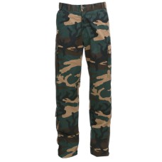 woodland camouflage broek, US copie, bovenband verstelbaar met velcroband