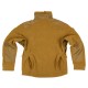 combat fleece jas heavy, bruin