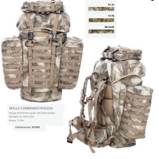 rugzak commando met molle systeem, aanbieding