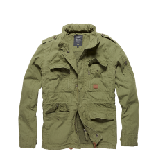 cranford, 100% katoenen jas olive drab, , dunne zomerjas