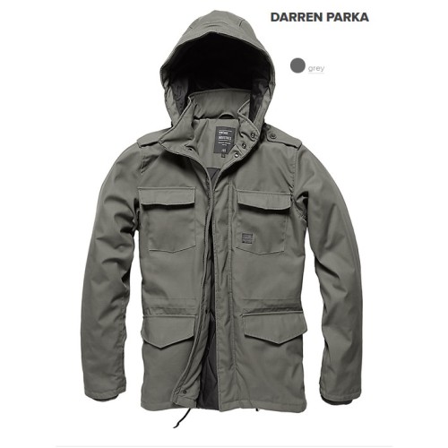 parka model darren, kleur grijs