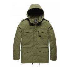 parka model darren, kleur olive, Vintage Industries