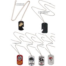 Dog tag/fles opener of opdruk