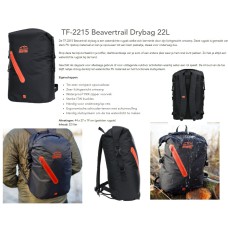 drybag 18 liter rugzak, dry creek