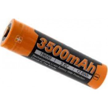 batterij 3500mah  Fenix, 18650, oplaadbaar