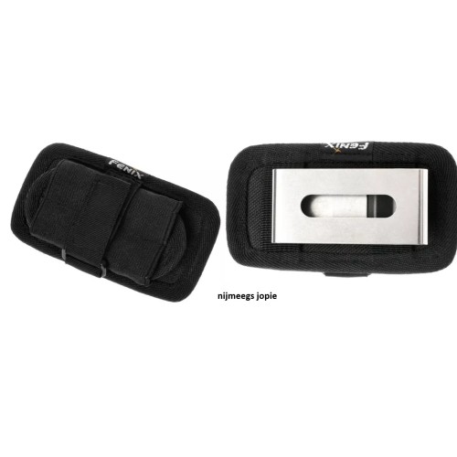 fenix zaklamp houder, draaibaar met metalen clip