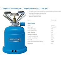gasbrander Kooktoestel campingas 206s