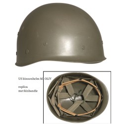 helm kunst-stof binnenhelm, replica US/NL