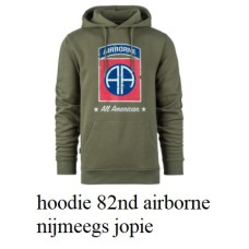 hoodie met capuchon 82nd airborne