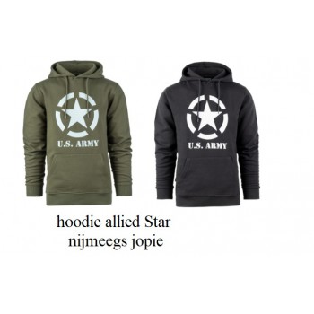 hoodie met capuchon Allied star