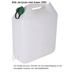 jerrycan met kraan 10 liter, zie info