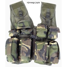 kinder tactical vest, gecamoufleerd