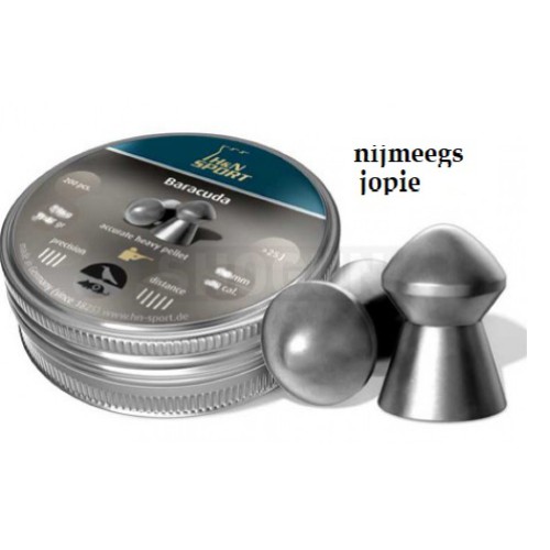 kogeltjes 6,35mm h&n baracuda 150st