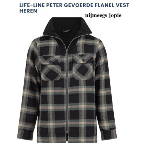 fleece jas, Life-Line, model Peter