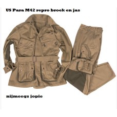 US parapak m42, broek met jas