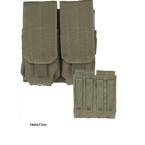 M4 magazijn pouch tas dubbel 