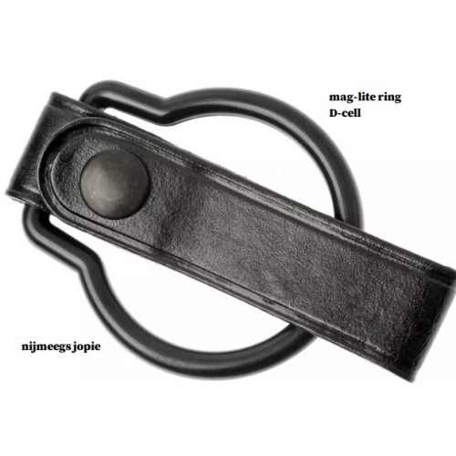 maglite houder ring, geschikt voor D-cell, origineel maglite