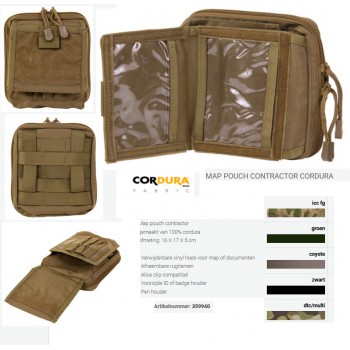 map pouch contractor tas
