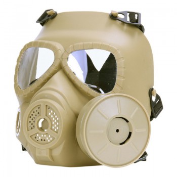 Tactical M04 masker, lichtbruin