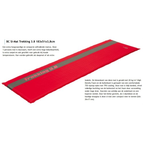 self inflatable mat Bo-camp 3,8cm