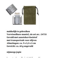 handwarmer pocket, zilver metaal, werkt op fuel (bijv zippo fuel) handwarmer pocket, zilver metaal, werkt op fuel (bijv zippo fuel)