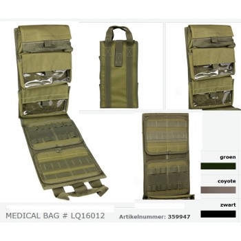 utility medical pouch groot tas 16012