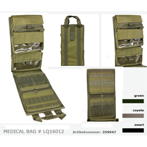 utility medical pouch groot tas 16012