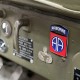 airborne metaal logo embleem 82nd, metalen embleem groot, AA