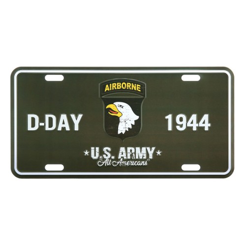 autonummerbord D-Day D