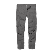 bdu pant broek "tight fit" smal model, model "Owen", kleur grijs. vintage, security/legerbroek