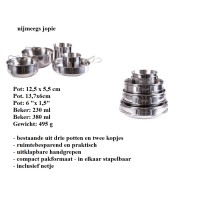 pannenset rvs met 2 mok pannenset rvs met 2 mok