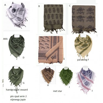 plo sjaal, shamach, arafat sjaal, serie 2