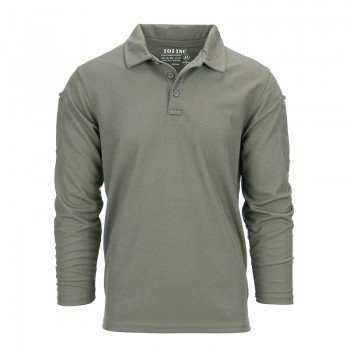 Polo stretch quick dry, groen