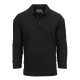 Polo Lange mouw, stretch quick dry, groen, khaky, zwart of grijs