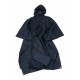 regenponcho groen of blauw, zwaar materiaal