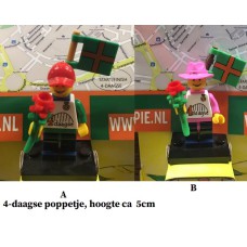 4-daagse brick poppetjes, los of per set