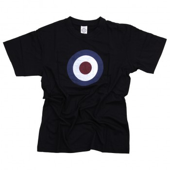 t-shirt met opdruk, RAF, zwart