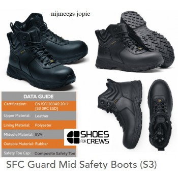 security schoen, S3, carbon neus, SFC, half hoog