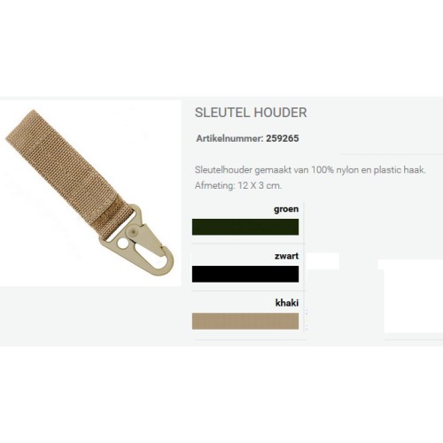 keyholder, "sleutelhouder", middel