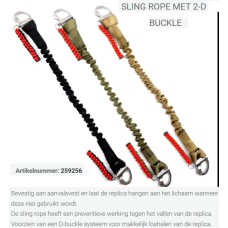 sling rope 2 buckle geweerriem