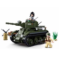 sluban 686 allied ww2 tank
