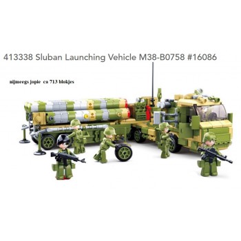 sluban 758 launching vehicle