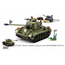 sluban 860 allied medium tank