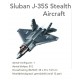sluban 1186 J-35S Stealth aircraft