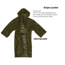 Ghillie sniper jacket