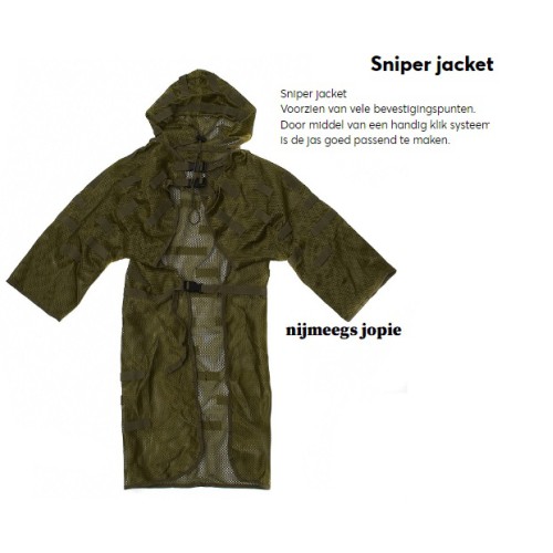 Ghillie sniper jacket