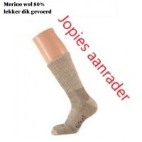 sokken 80% merino wol, heavy kort model, wintersok sokken 80% merino wol, heavy kort model, wintersok